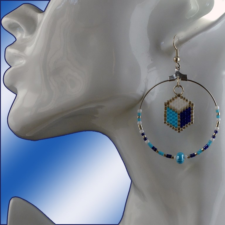 Boucles d'oreilles créole
