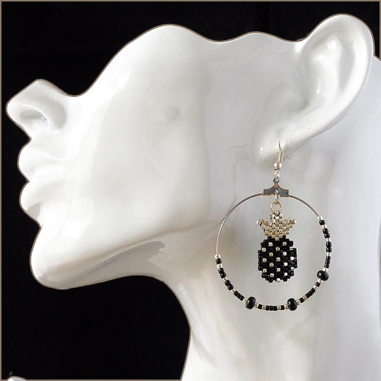 boucles d'oreilles créole 