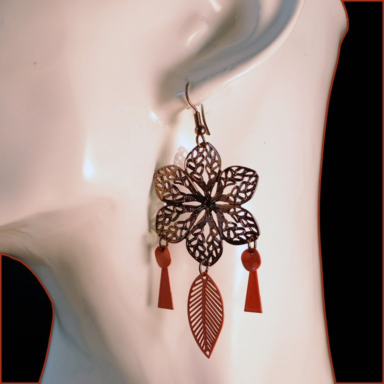 Boucles d'oreilles fantaisie