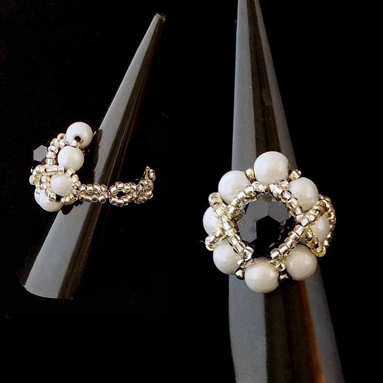 bague en perles