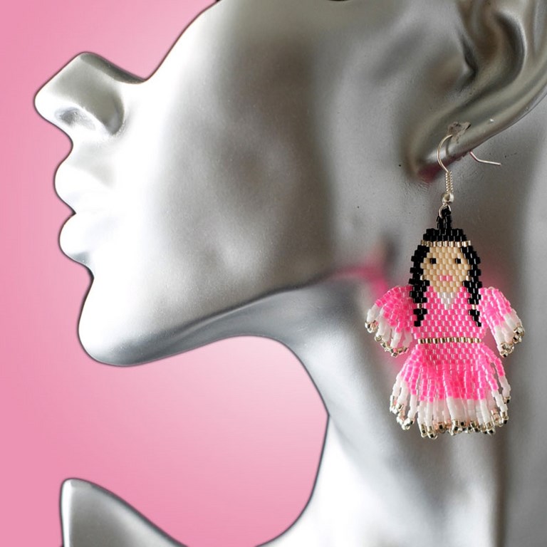 Boucles d'oreilles perles