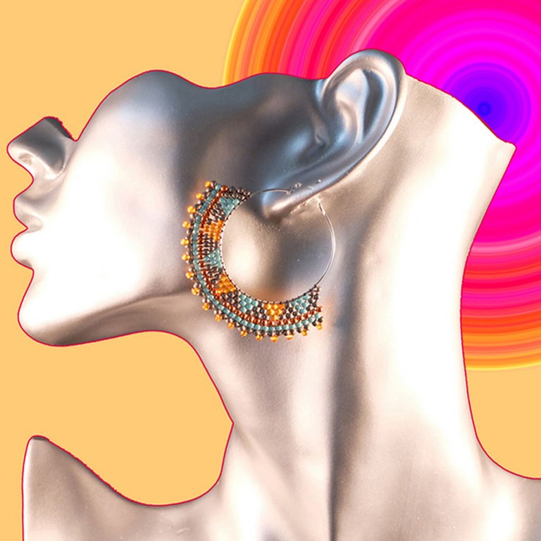 Boucles d'oreilles créole