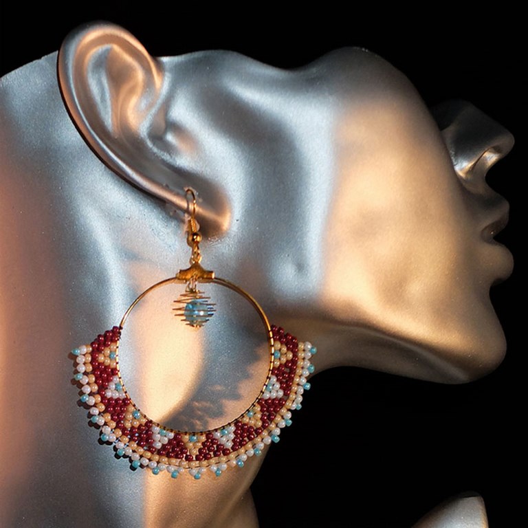Boucles d'oreilles créole