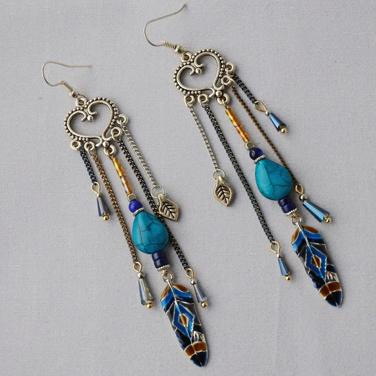 Boucles d'oreilles fantaisie