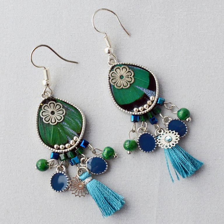 Boucles d'oreilles fantaisie