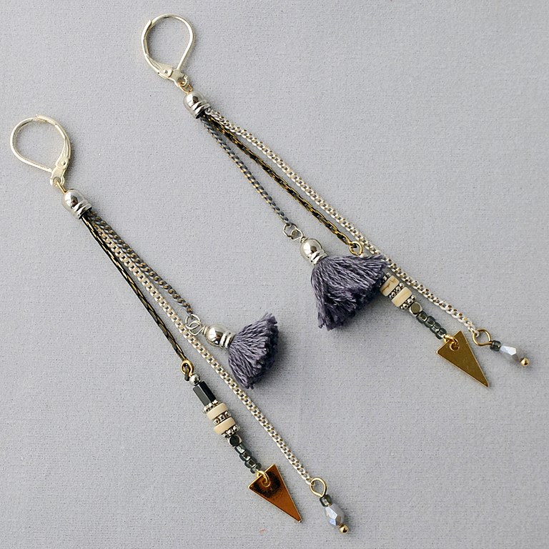 Boucles d'oreilles fantaisie
