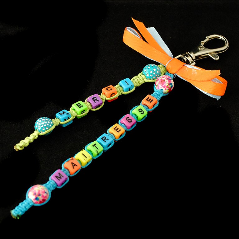porte clé bijou de sac