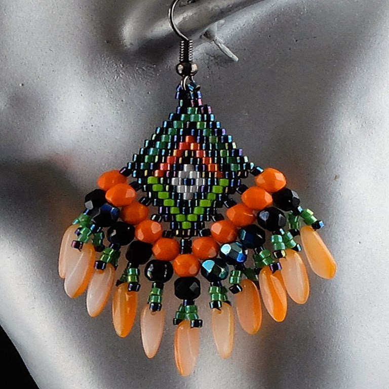 Boucles d'oreilles perles