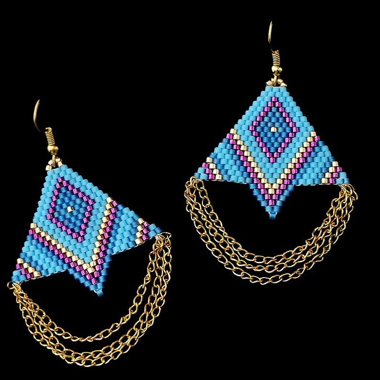 Boucles d'oreilles perles
