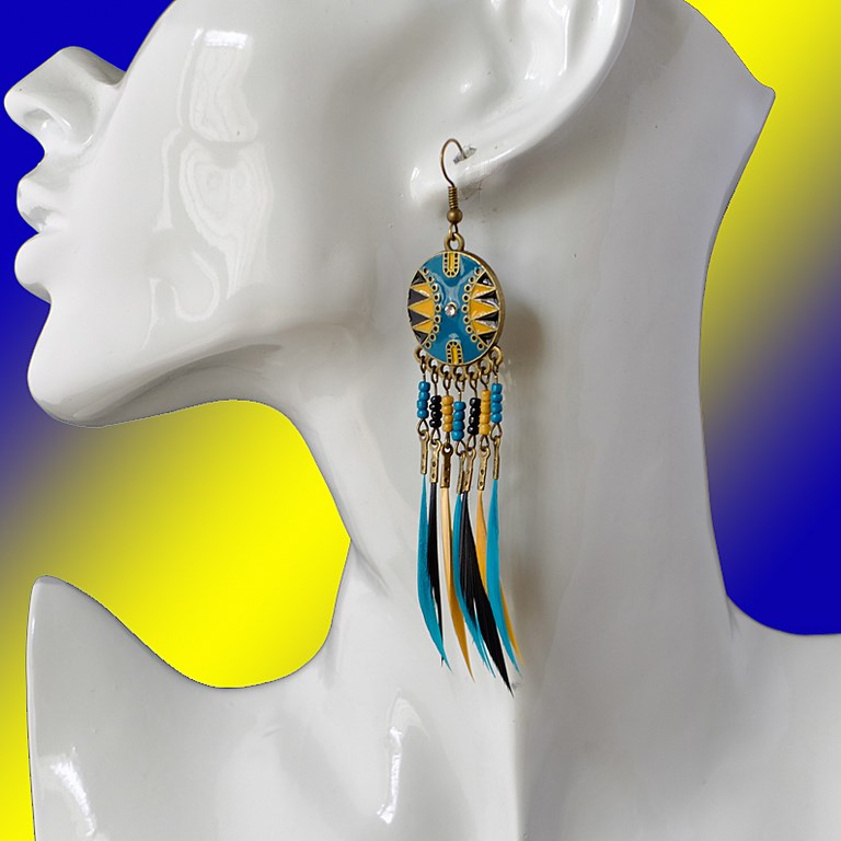 Boucles d'oreilles  fantaisie