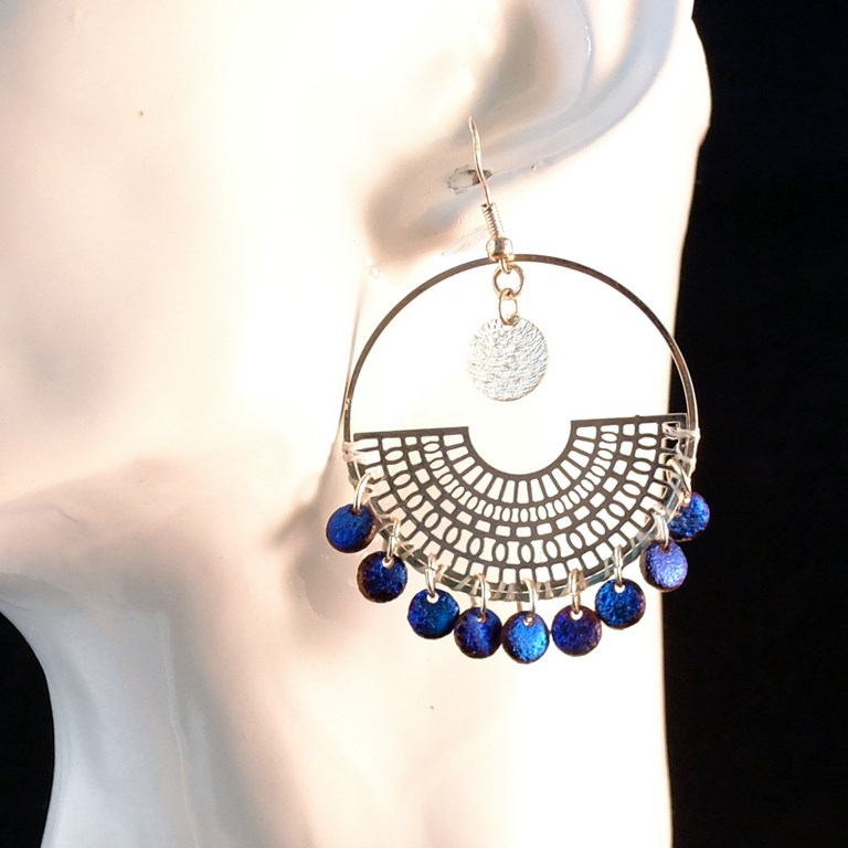 Boucles d'oreilles perles